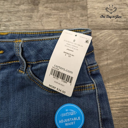 Carters Adjustable Waist Jeans Size 8