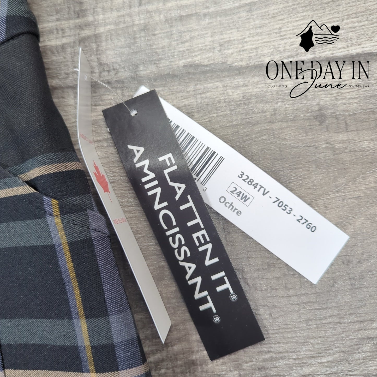 Tribal Plus Size Skort Size 24W