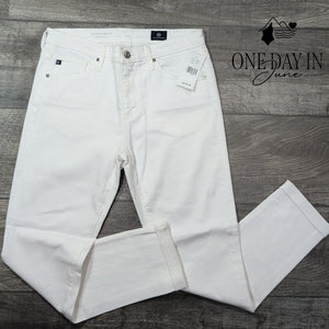 AG Adriano Goldschmied The Prima Roll-Up Cigarette Jeans Cropped NWT Size 4 (27)