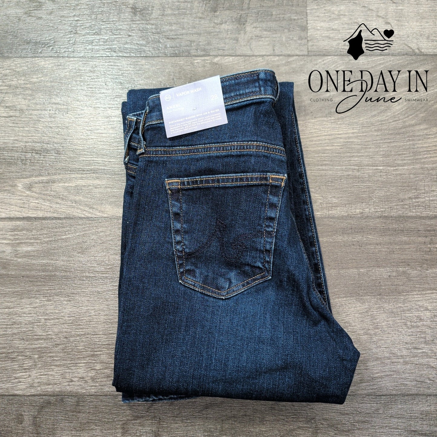 AG Adriano Goldschmied Angel Low Rise Bootcut Night Out NWT $215 Size 6 (28)