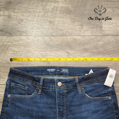 Old Navy Extra High Rise Rockstar Super Skinny Jeans Size 10