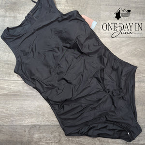 Smismivo High Neck One Piece Swimsuit Size XL