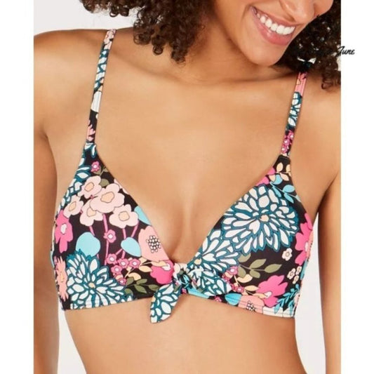 SunDazed Lindsay Bow Bikini Top Size 32D