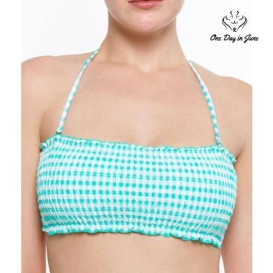 Arizona Jean Co. Smocked Bandeau Juniors Bikini Top Size XXL