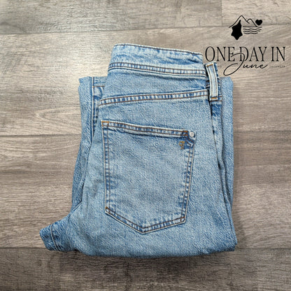 Pilcro Baggy Crop Jeans Size 2 (26)