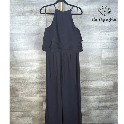 Gianni Bini Sleeveless Tiered Jumpsuit Size 6