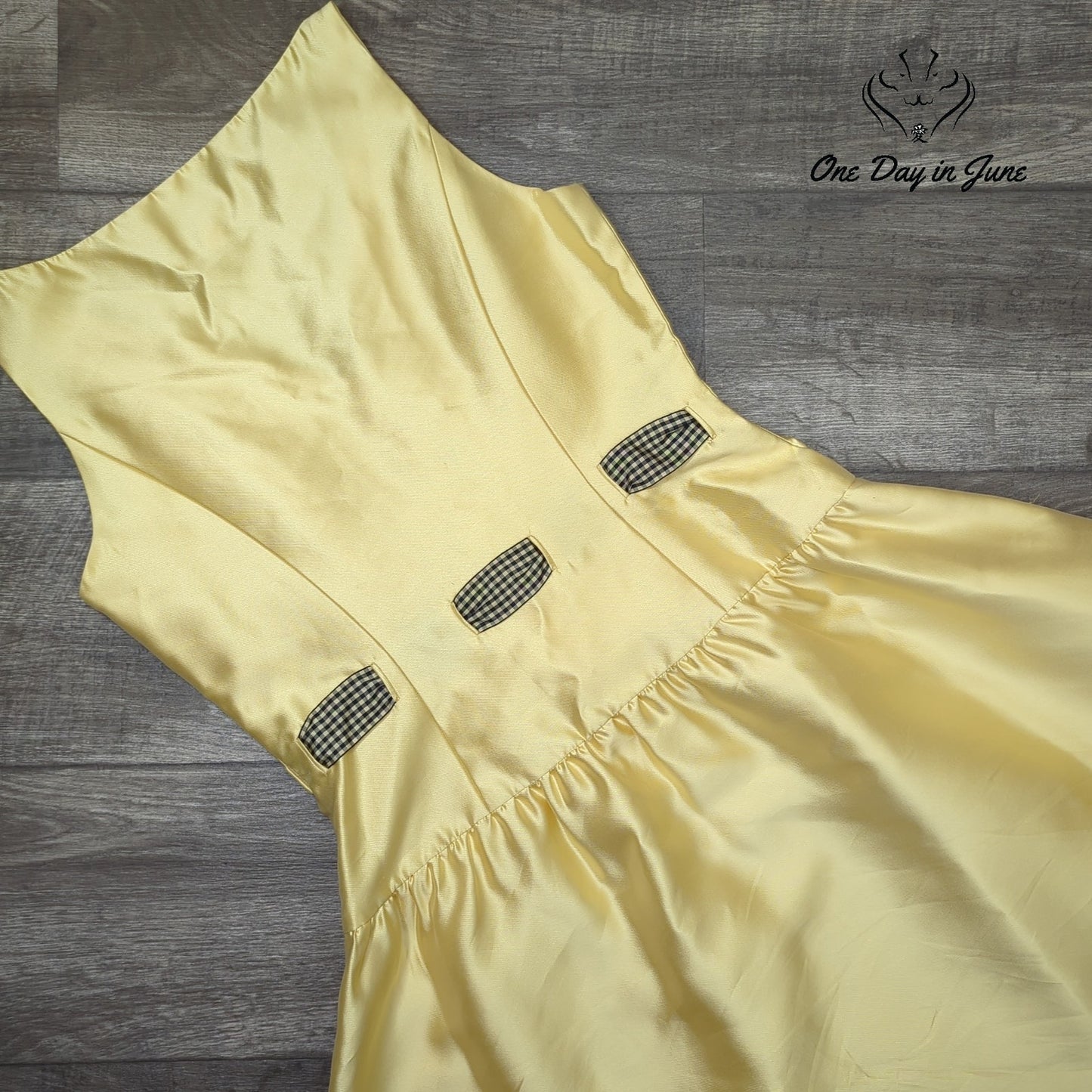 Chetta B A Line Silk Dress Size 12
