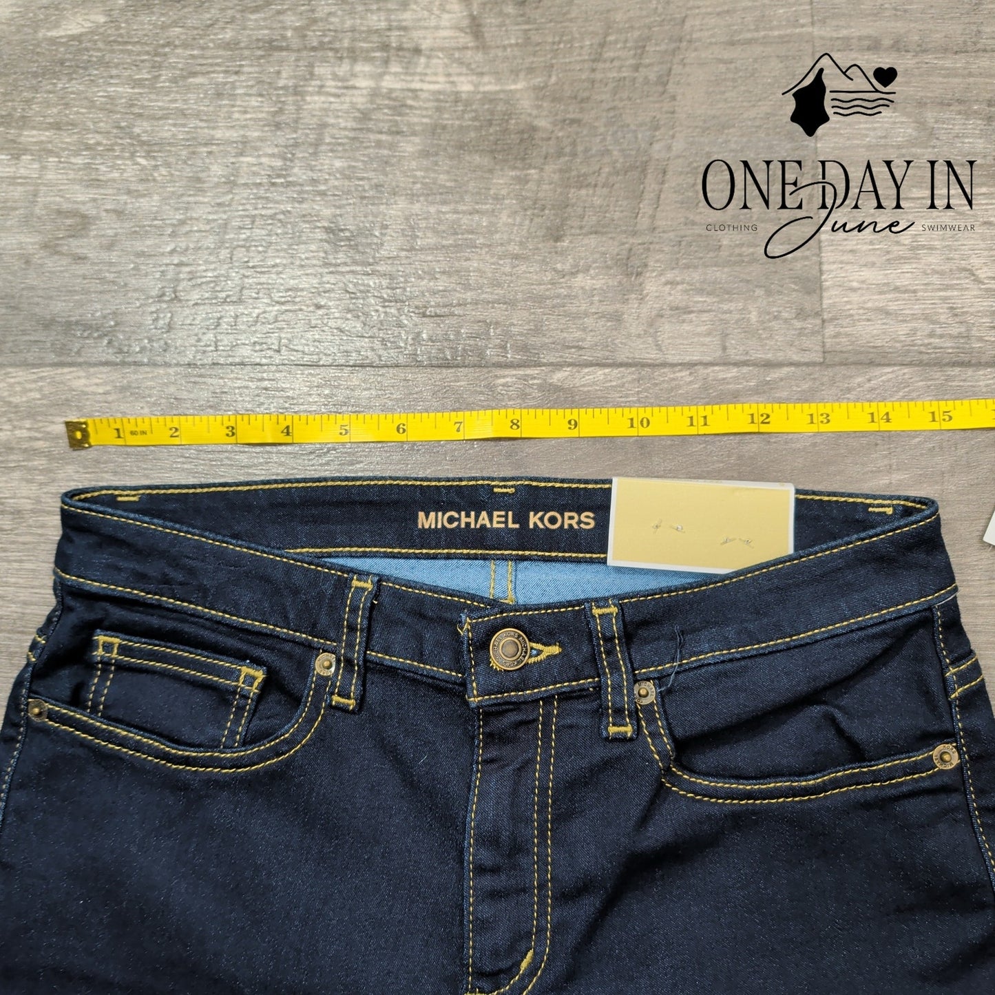 Michael Kors Izzy Cropped Skinny Jeans Size 8