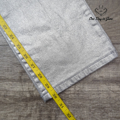 Chico's Metallic Slim Leg Jeans Size Chico's 1 (8)