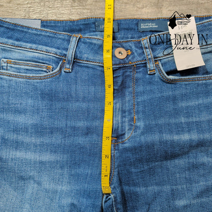 J. Jill Boyfriend Straight Leg Ankle Jeans Chelsea Wash NWT Size 8P