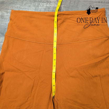 Lululemon Groove Pant SHR Flare Nulu Burnt Caramel NWT Size 14