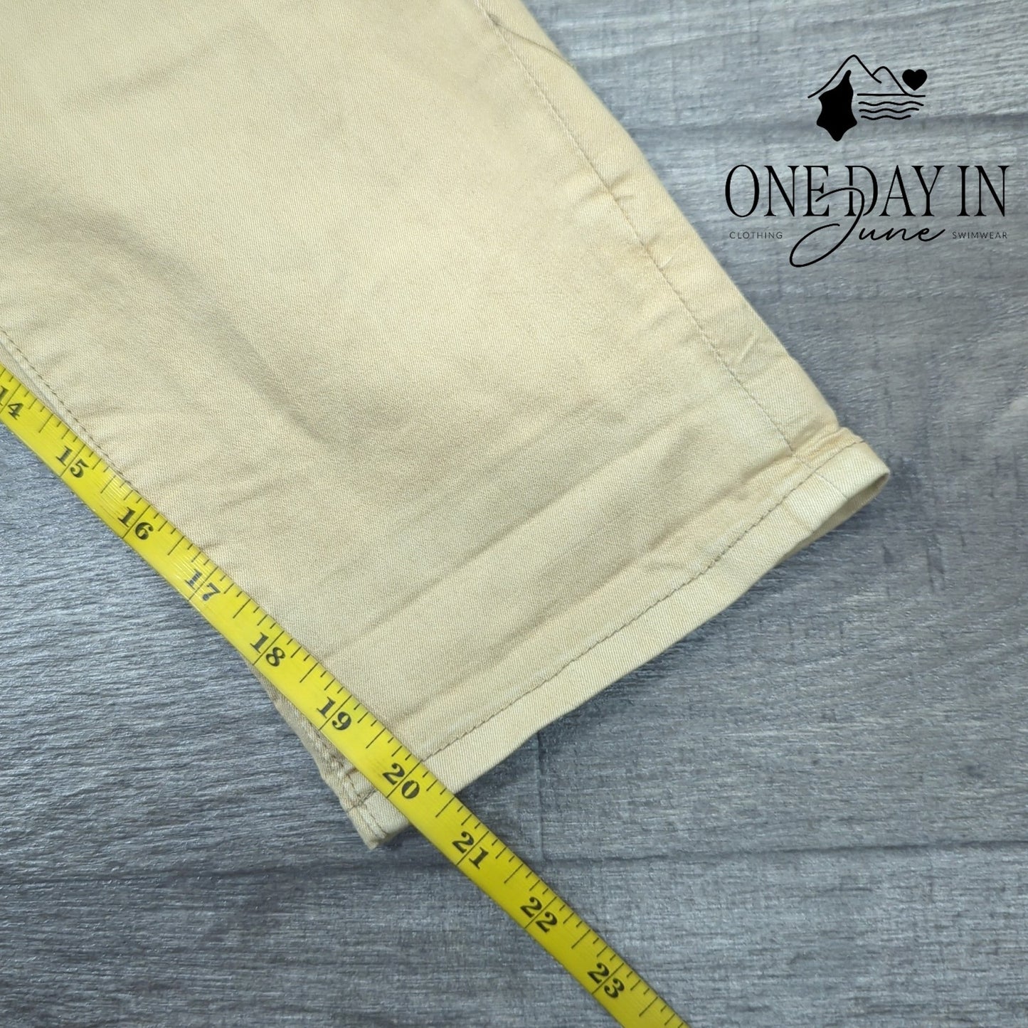 Tag Blue Missy Denim Crop Jeans Size 16