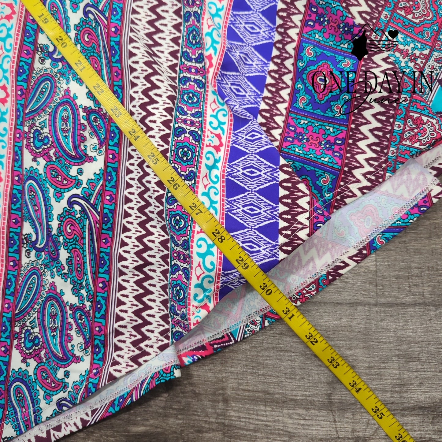 Swimsuits for All Knot Front Swimdress One Piece Swimsuit Size 20 D/DD