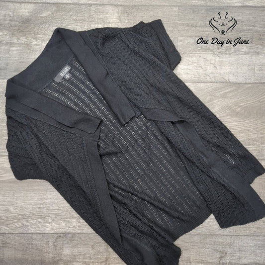 a.n.a Petite Short Sleeve Cardigan Sweater Size PS