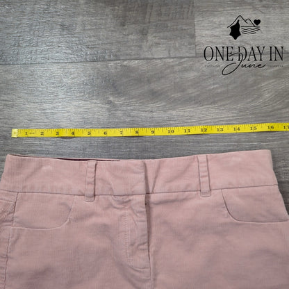J.Crew Corduroy Mini Skirt Size 8