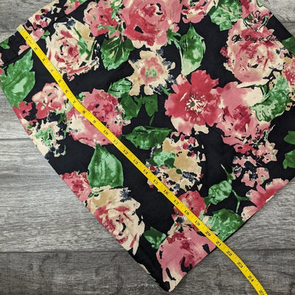 Talbots Petite Floral Lined Skirt Size 8P