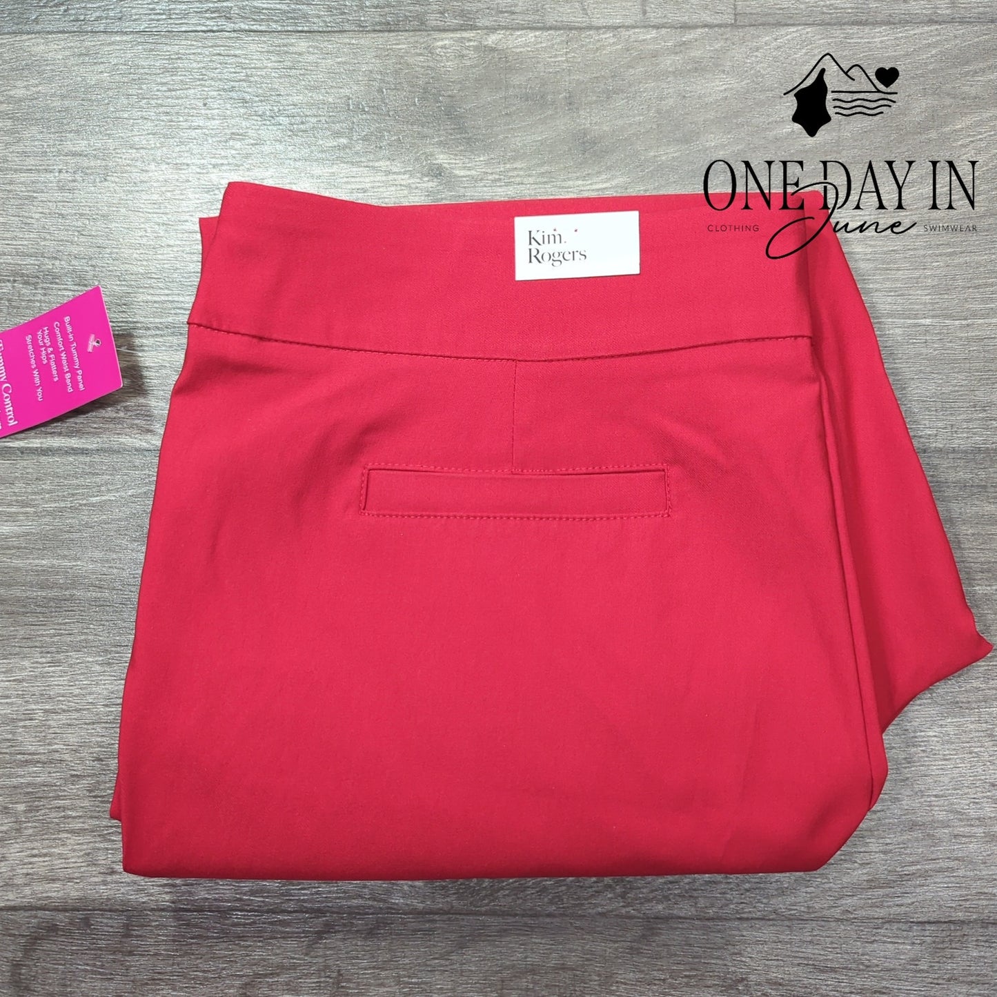 Kim Rogers Plus Size Milllenium Capri Pants Size 20W