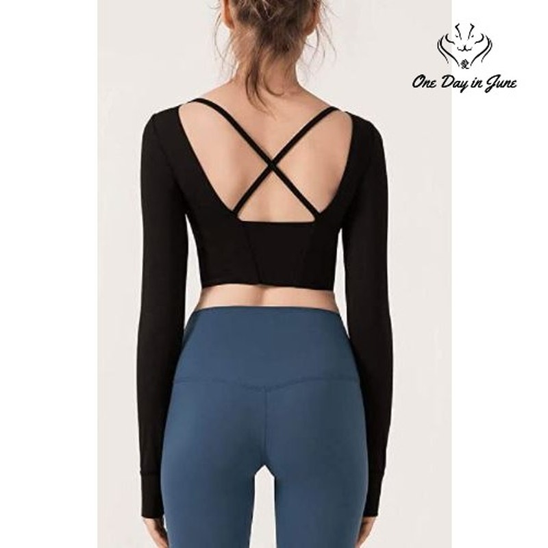 As Rose Rich Long Sleeve Crop Top Size S