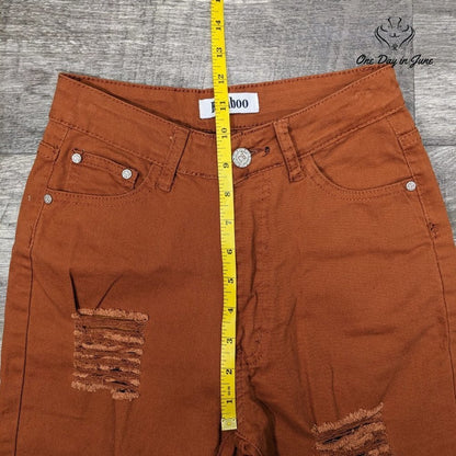 Bamboo Juniors Distressed Denim Jeans Size 9