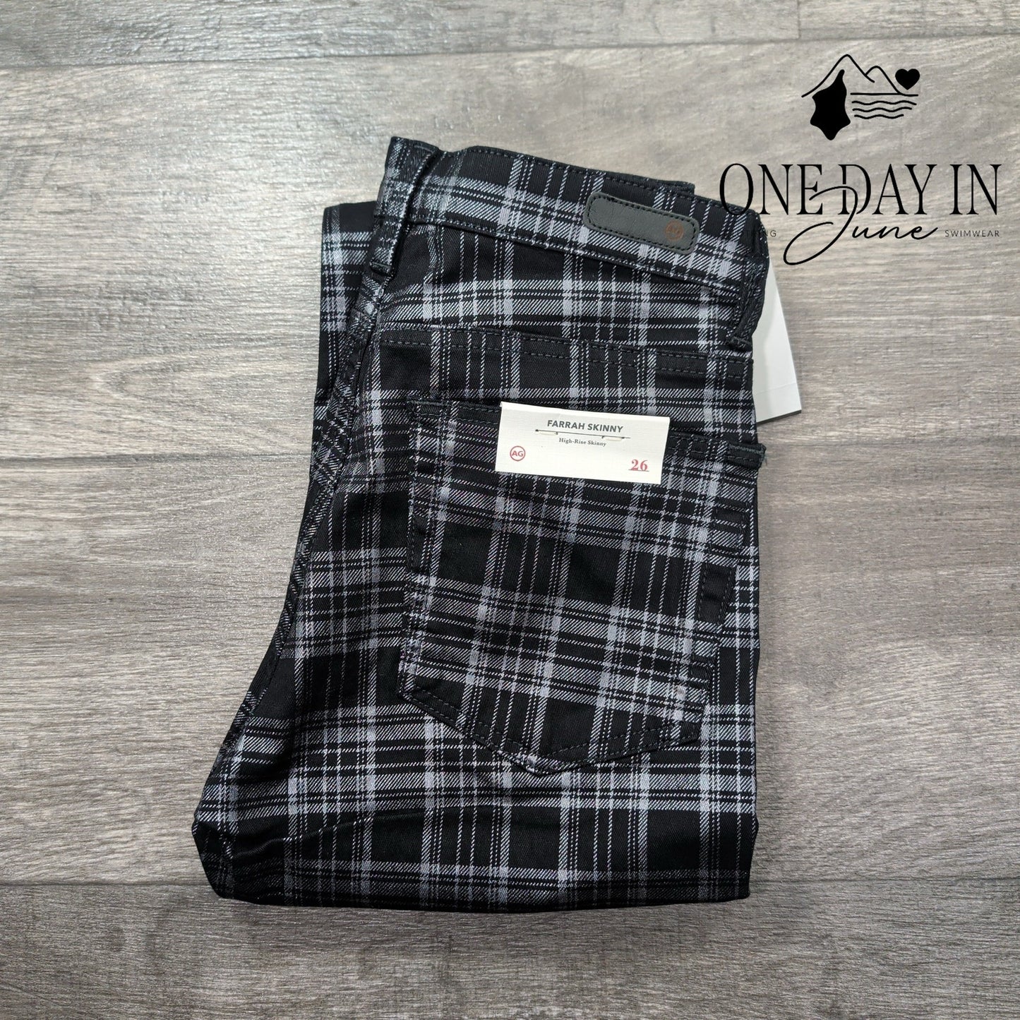 AG Adriano Goldschmied The Farrah Skinny High Rise Skinny Jeans Size 4 (27)
