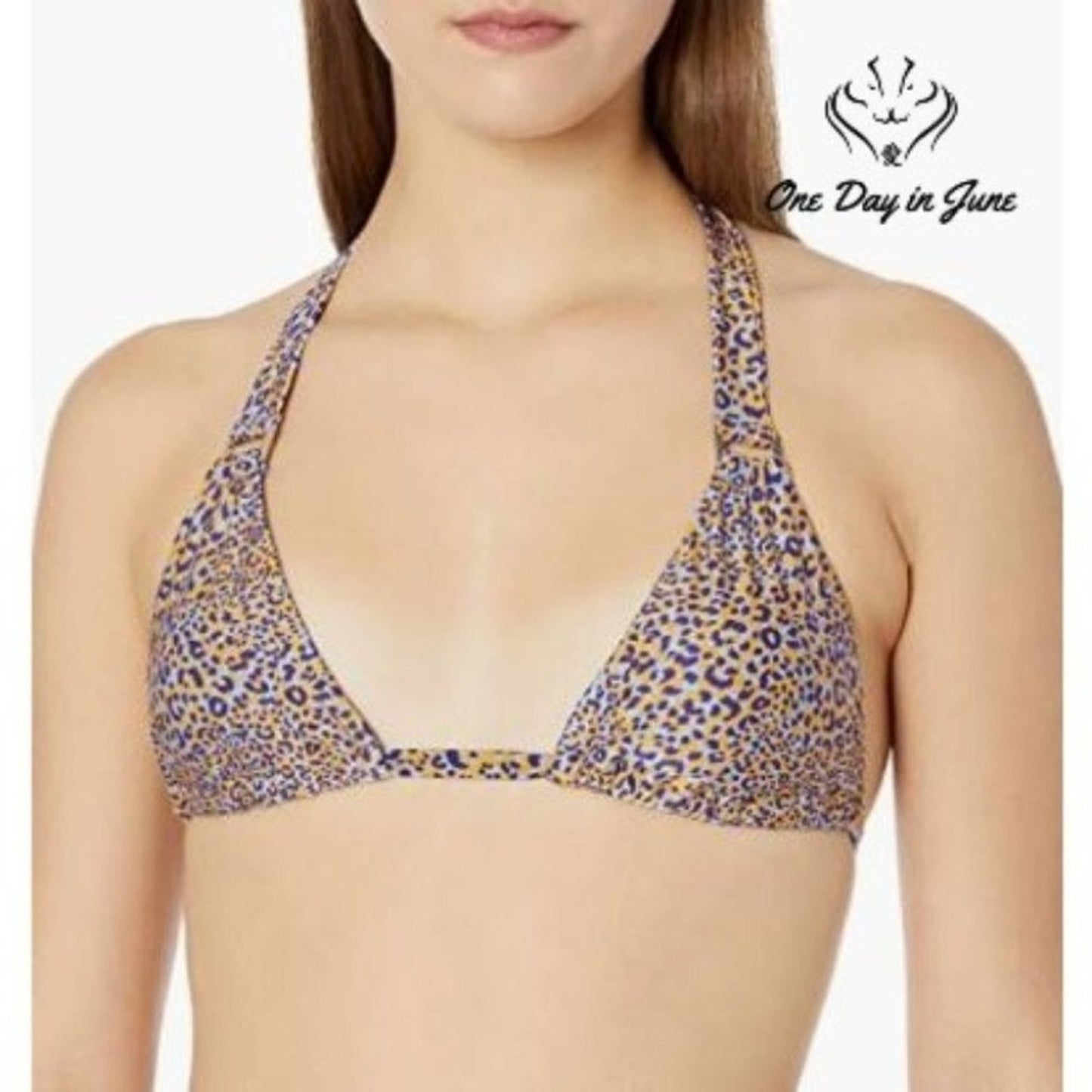 Seafolly Women's Slide Triangle Bikini Top Size 6