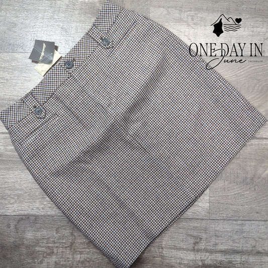 Eddie Bauer Wool Lined Mini Skirt Size 6