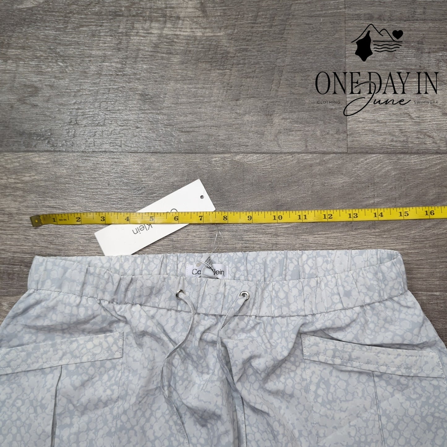 Calvin Klein Drawstring Light Weight Skirt Size S