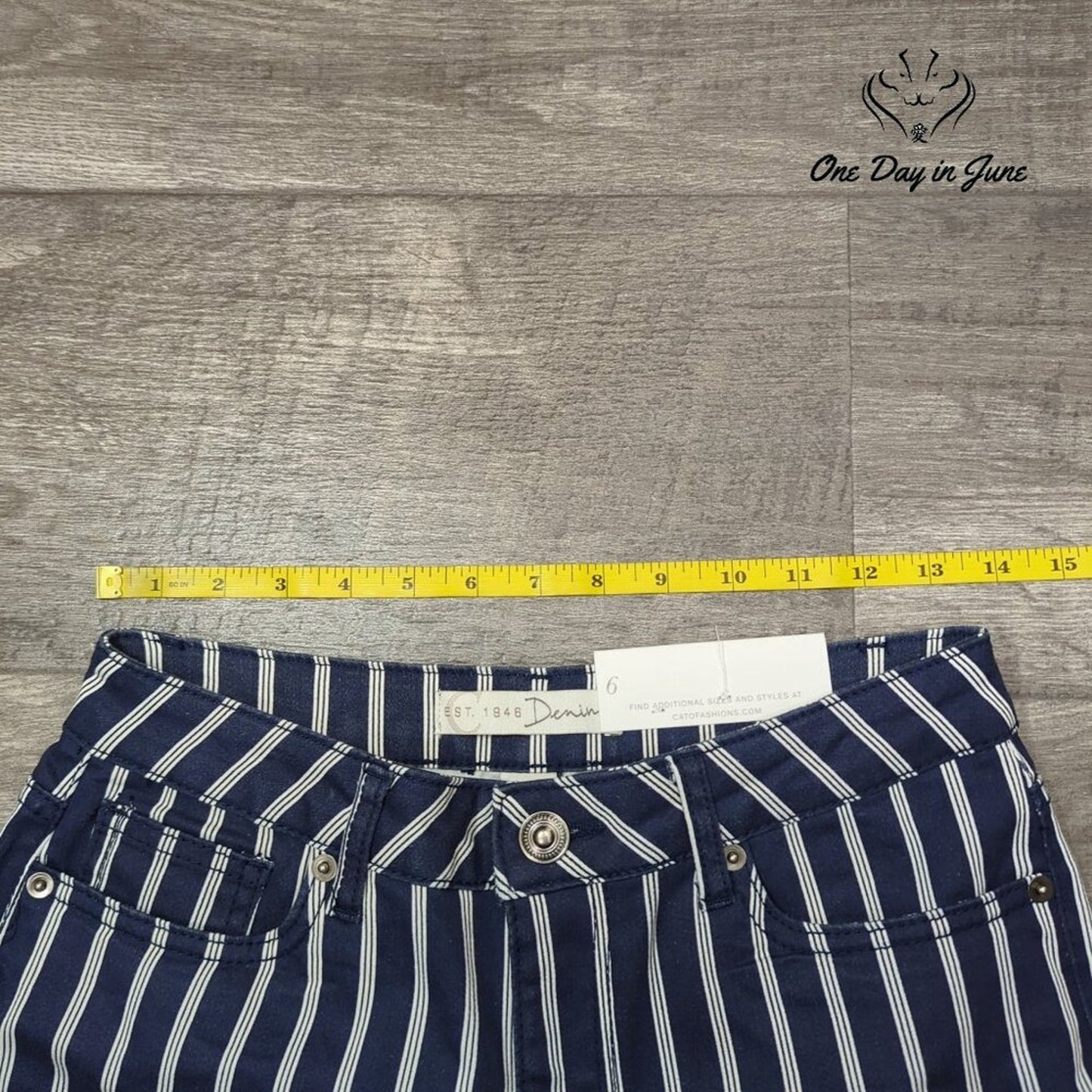Cato Contemporary Skinny Ankle Pants Size 6