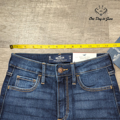 Hollister Curvy High Rise Super Skinny Jeans Size 1R