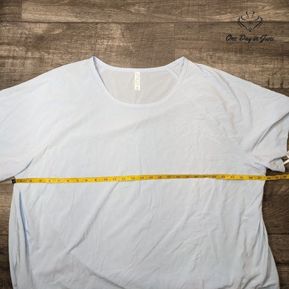 Stylus Plus Size Crew Neck Short Sleeve Top Size 3X