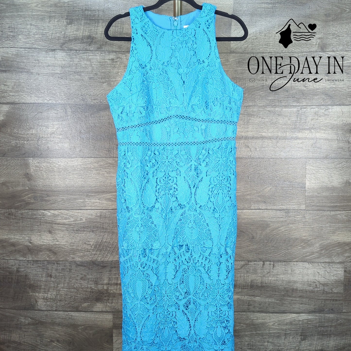 New York & Company Just Me Sleeveless Midi Dress Size L