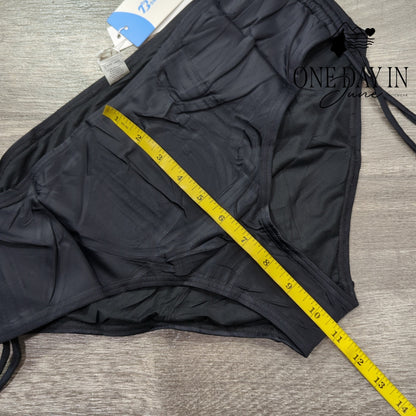 Bonneuitbebe Drawstring Bikini Bottom Size L