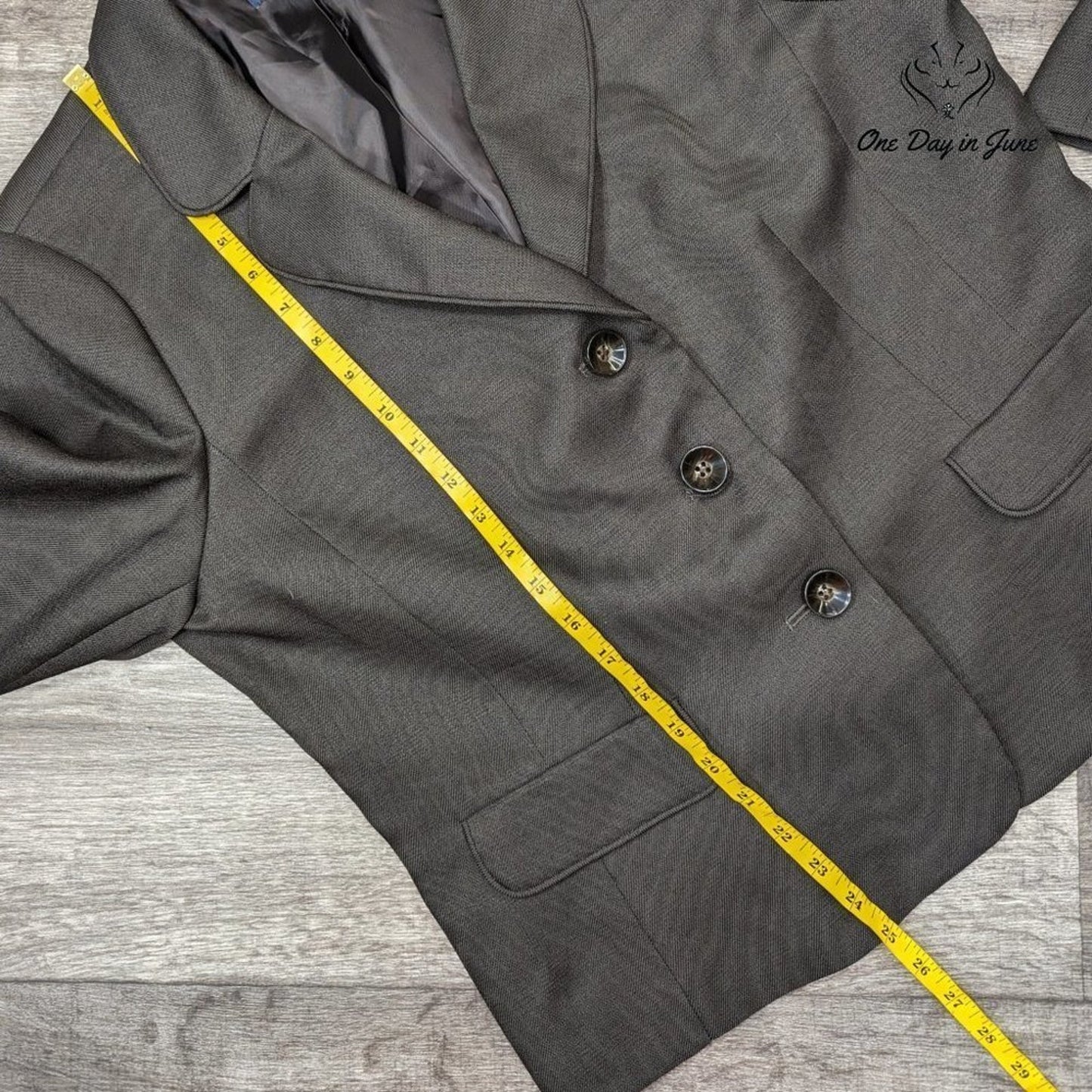 Evan Picone 3 Button Blazer Size 18