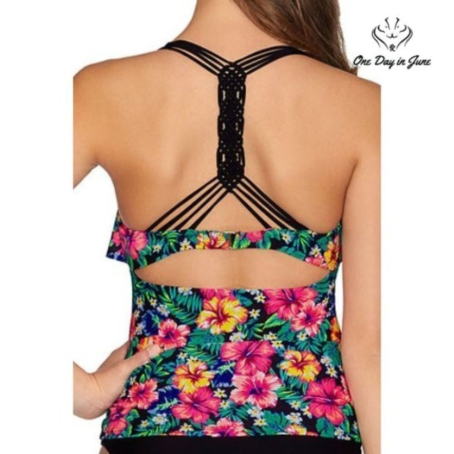 Arizona Jean Co. Juniors Bikini Top Size S