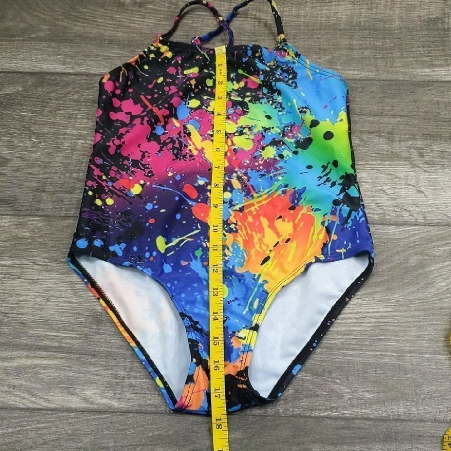 Amzbrly Girls Tie Dye One Piece Size XL