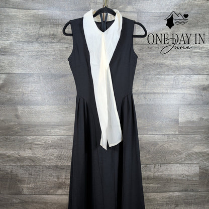 Cider Sleeveless Zip Back Midi Dress Size XS