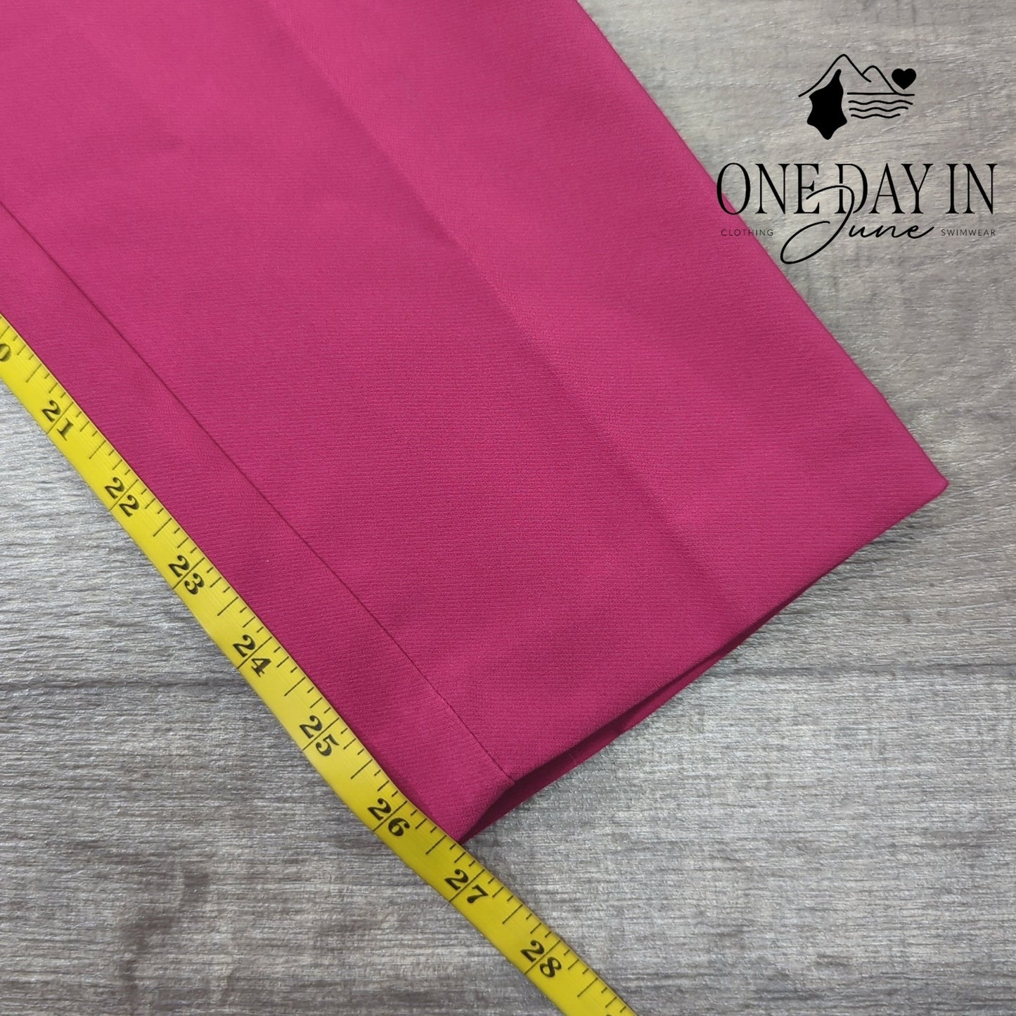 Haver & Blair Pull On Slim Leg Ankle Length Pants Size L