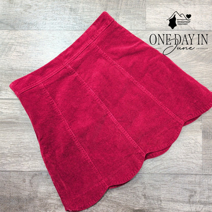 Altar'd State Corduroy Mini Skirt Size S
