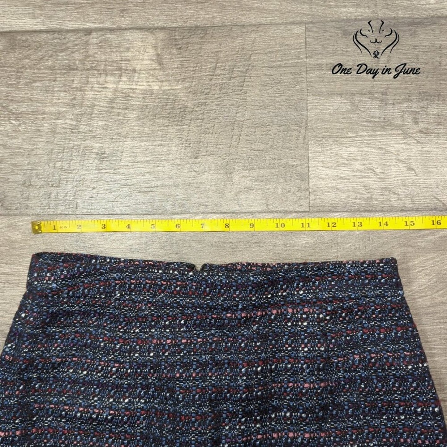 For the Republic Frayed Edge Mini Skirt Size 4