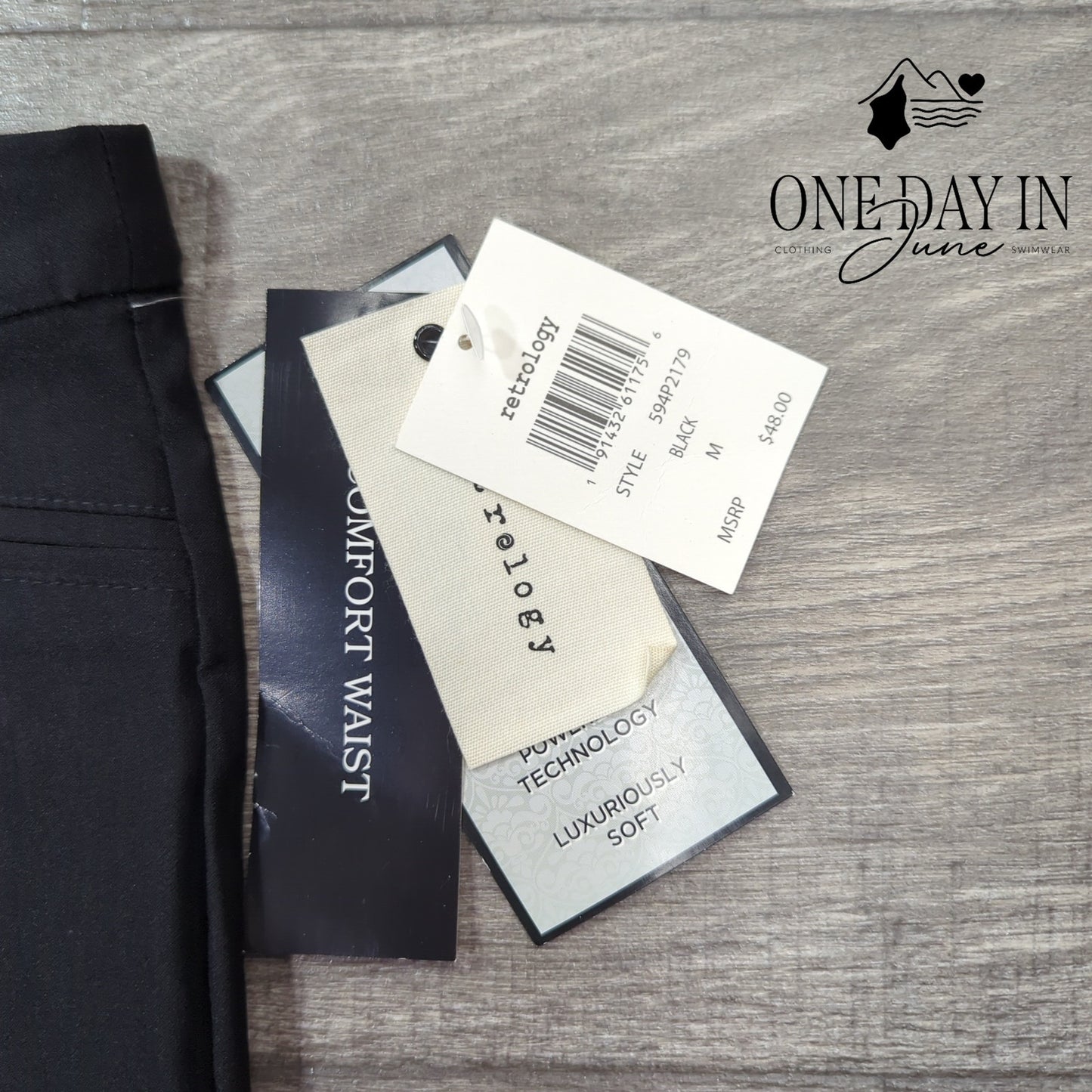 Retrology Comfort Waist Cropped Pants Size M