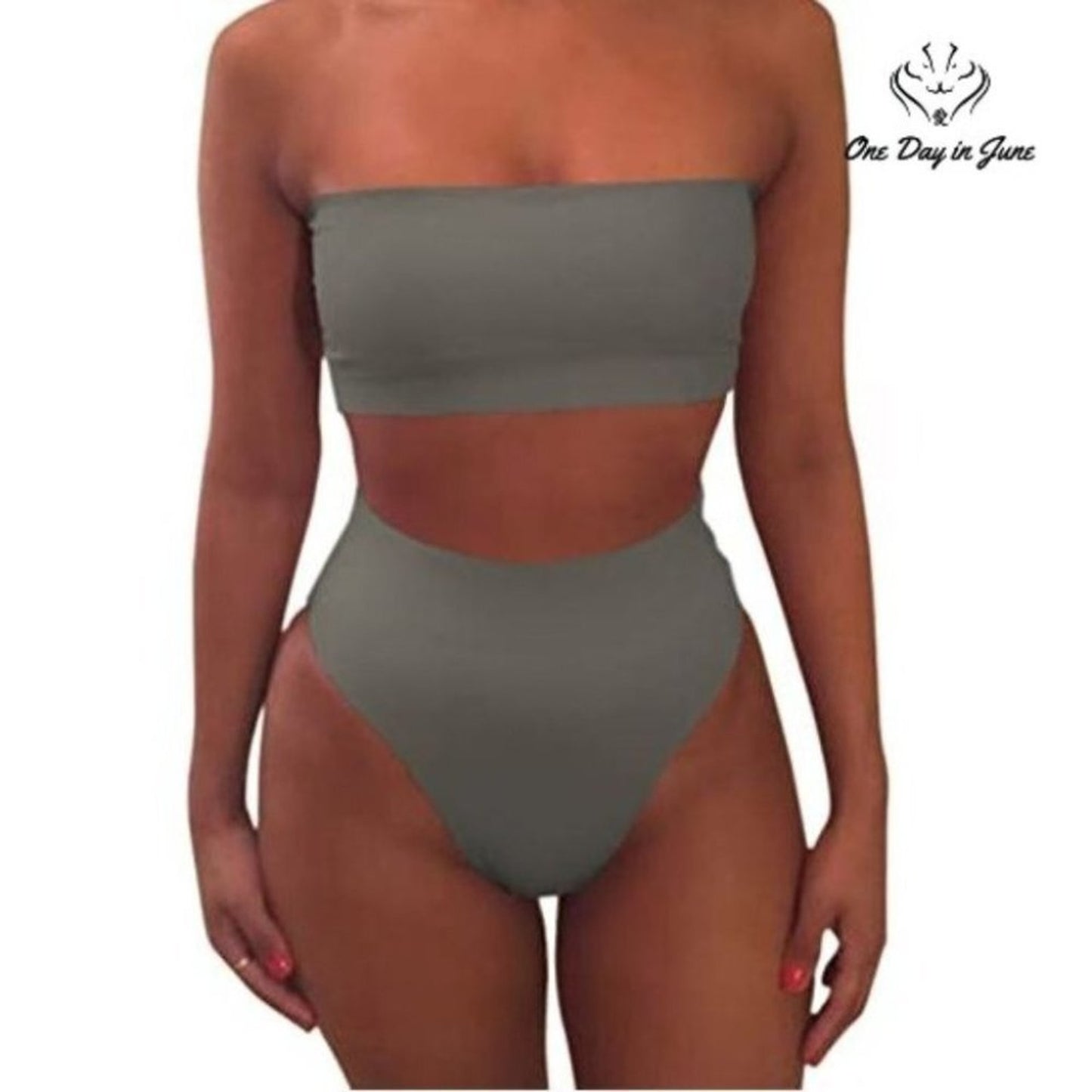 Pink Queen Removable Strap Bikini Swimsuit Size M