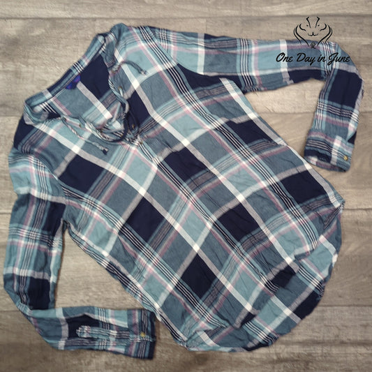 Aeropostale Long Sleeve Flannel Size M