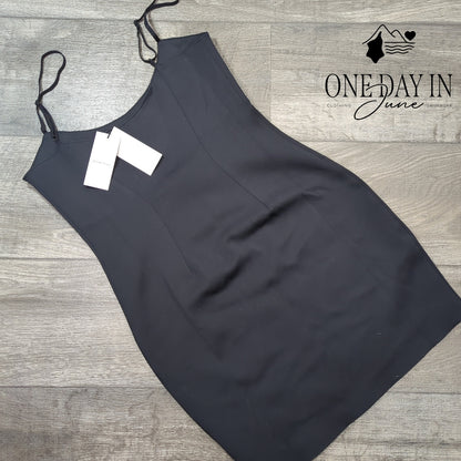 Mother of All Celeste Mini Dress Black Bodycon Sculpting NWT $255 Size M