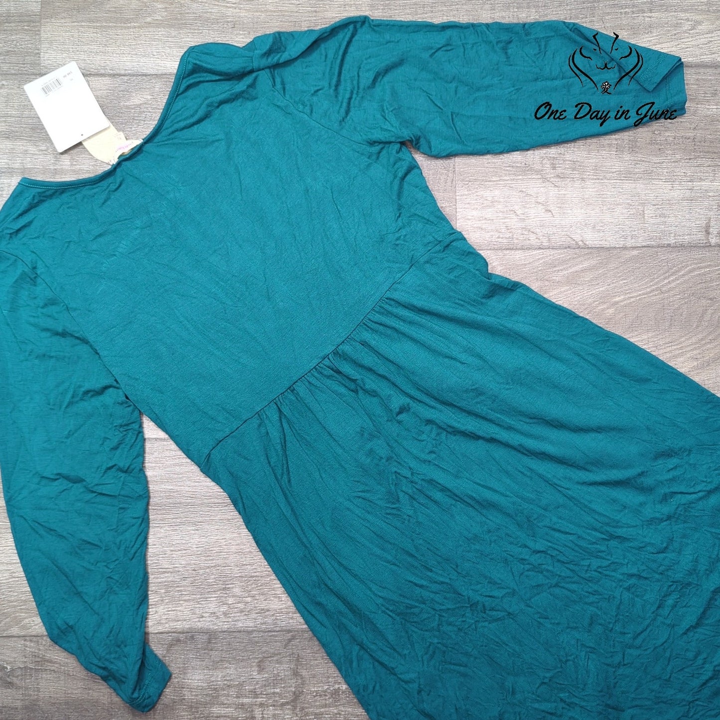 Athleta Pink Lotus Long Sleeve Casual Dress Size XL