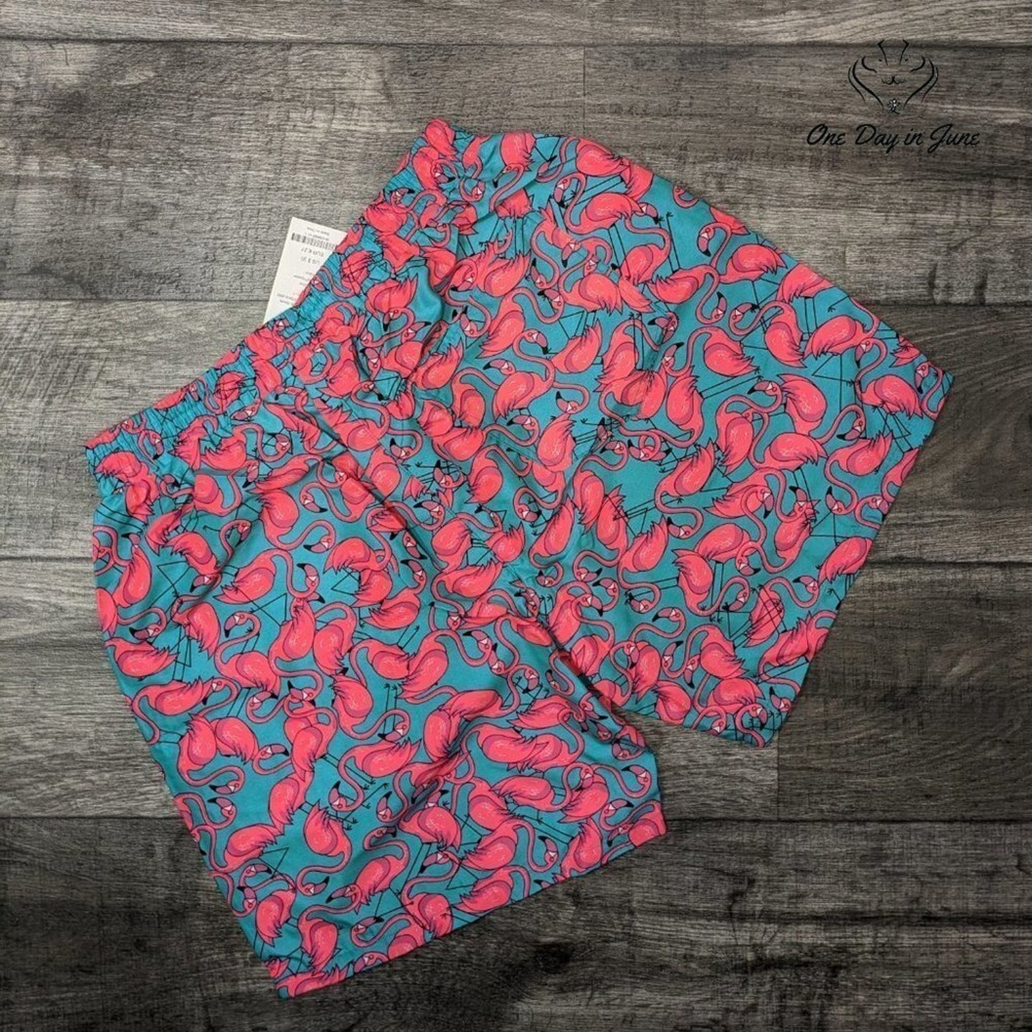 SSLR Flamingo Swim Trunks Size 38