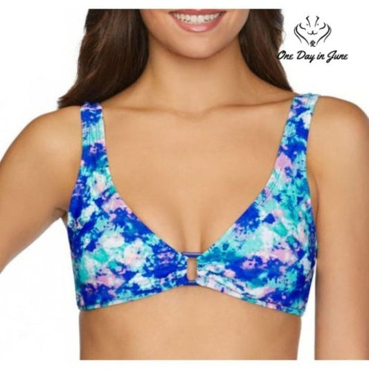 Arizona Jean Co. Tie Dye Bralette Bikini Top Size XL