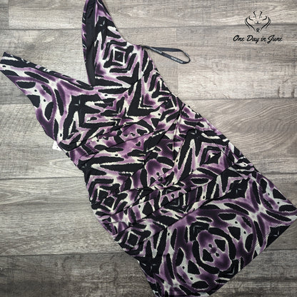 Bisou Bisou Sleeveless Tiered Mini Dress Size 6