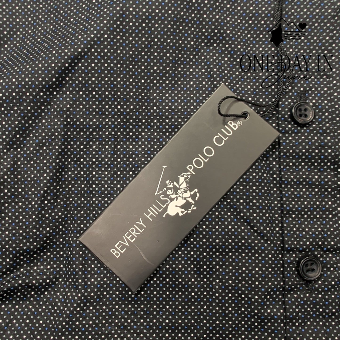 Beverly Hills Polo Club Button Down Shirt Size M