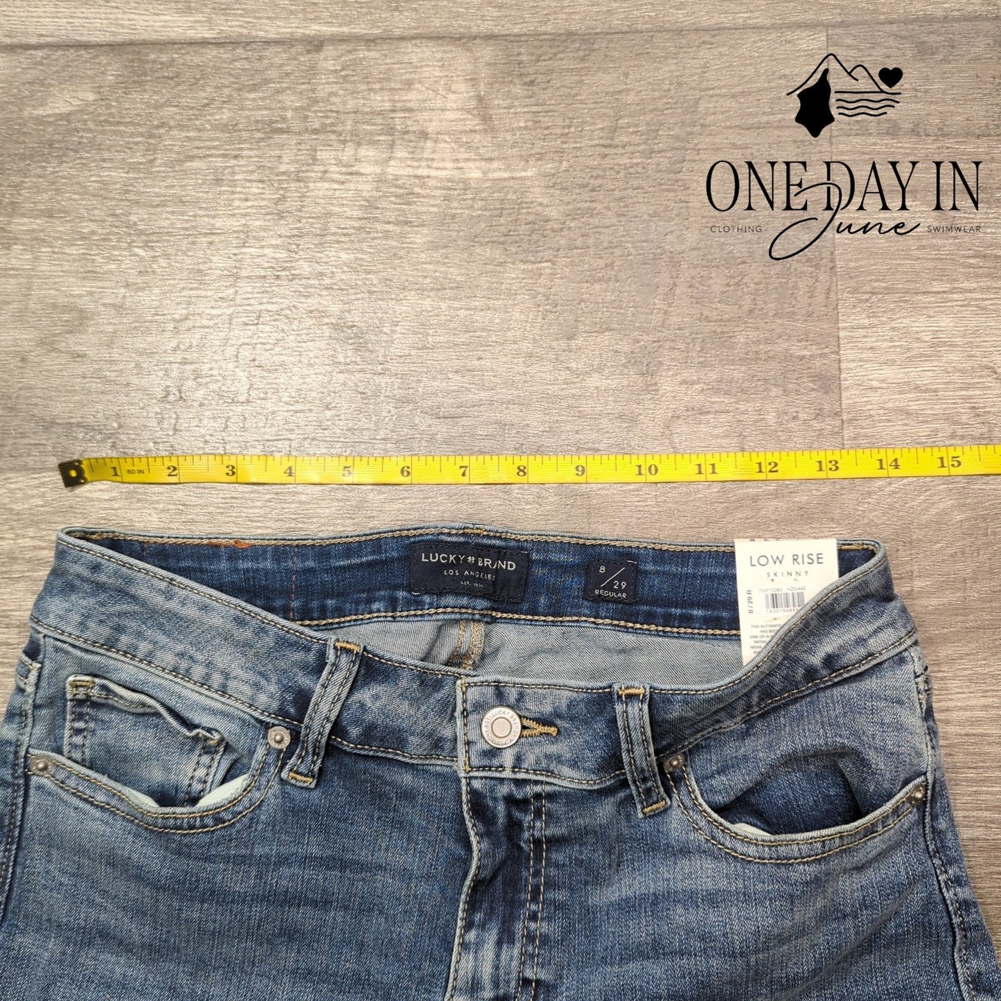 Lucky Brand Lolita Low Rise Skinny Jeans Size 8