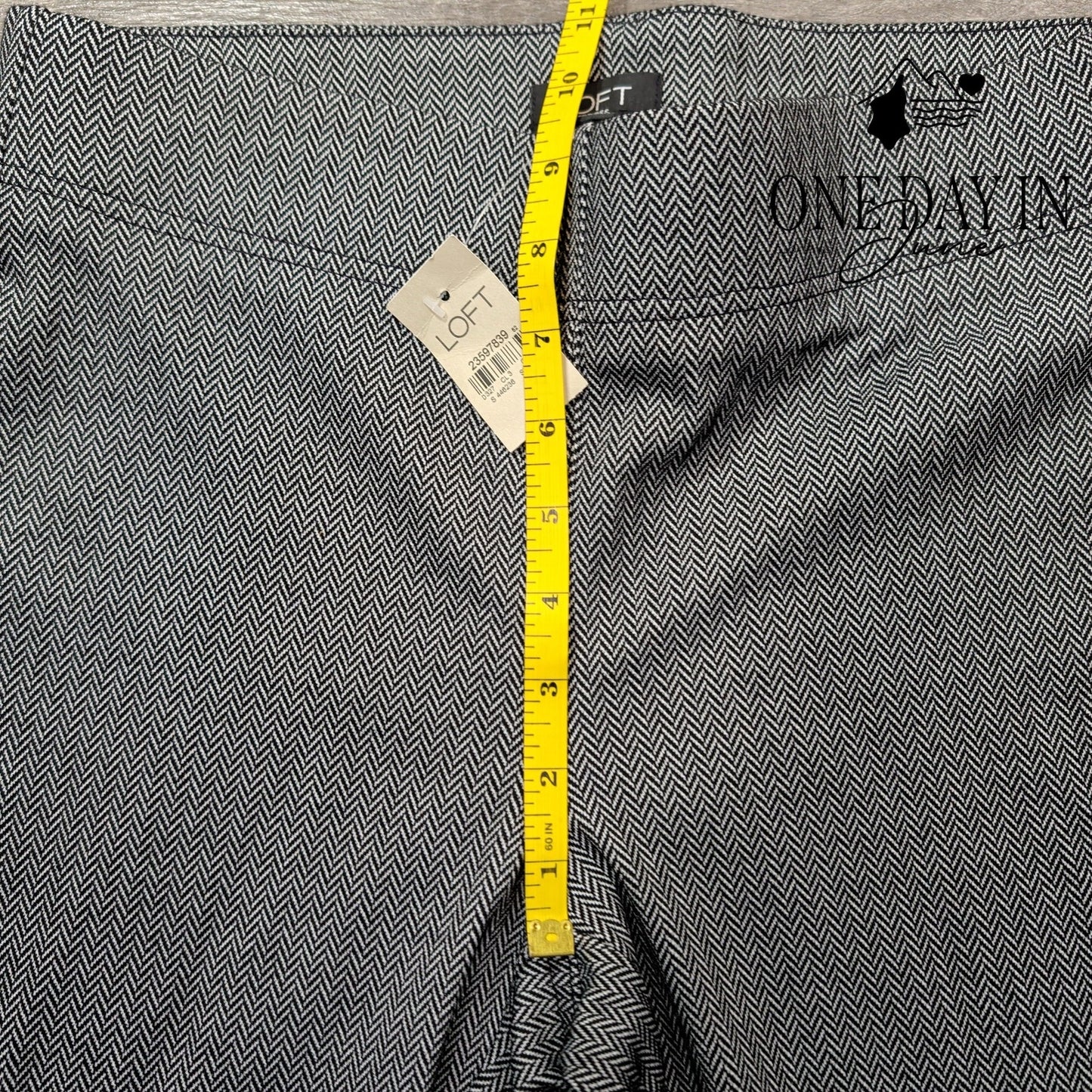 Loft Petite Pull On Crop Legging Pants Size MP